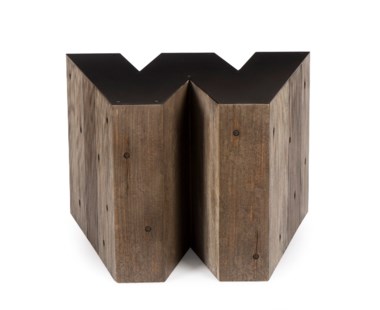 Alphabet Side Table - Letter W
